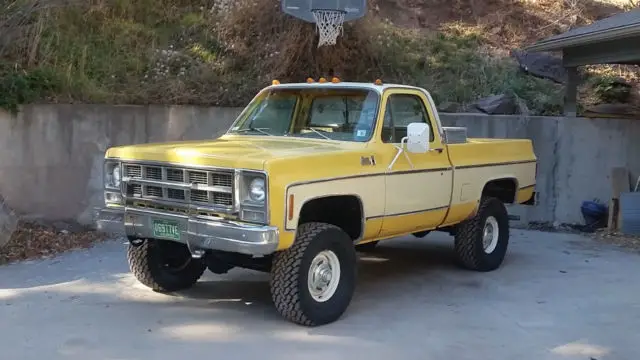 1979 chevrolet gmc sierra grande k10 4x4 manual shortbed 76k original miles