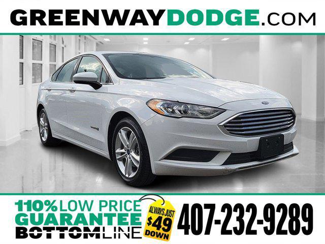 2018 ford fusion hybrid s