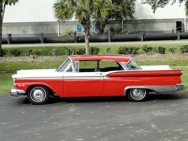 1959 fordfairlane 500redsurvivor classic car services llc