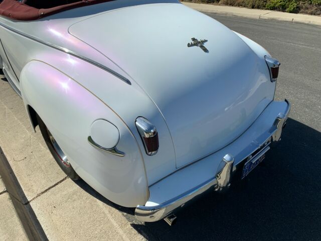 1940 chrysler windsor convertible~resto 350 v8/ 700r automatic~power top