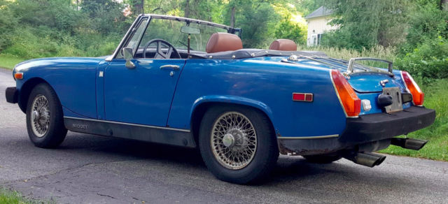 1978 mg midget- big fun, little car