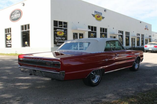 1967 dodge coronet r/t convertible 26,571 miles red convertible 440ci automatic