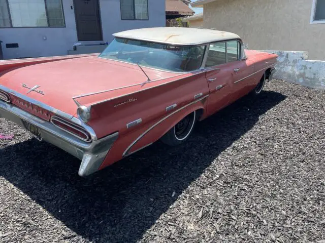 1959 pontiac bonneville sedan red rwd automatic