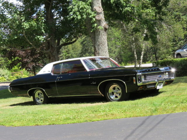 1969 black & white original low miles immaculate matching numbers