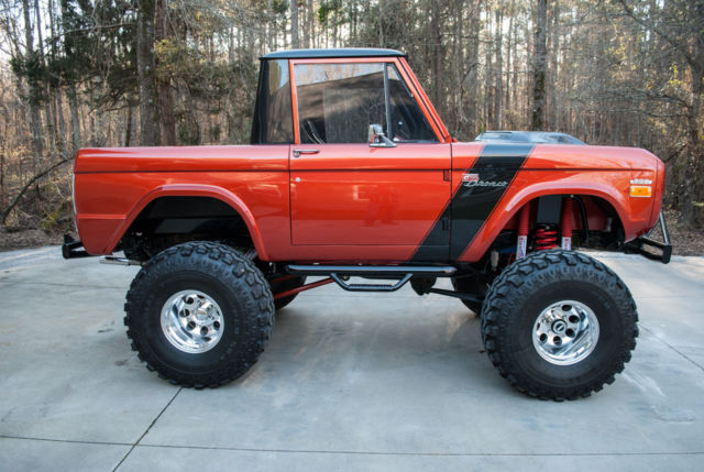 1973 ford bronco 4x4 * 302 v8 * ps * pdb * ac * prowler orange
