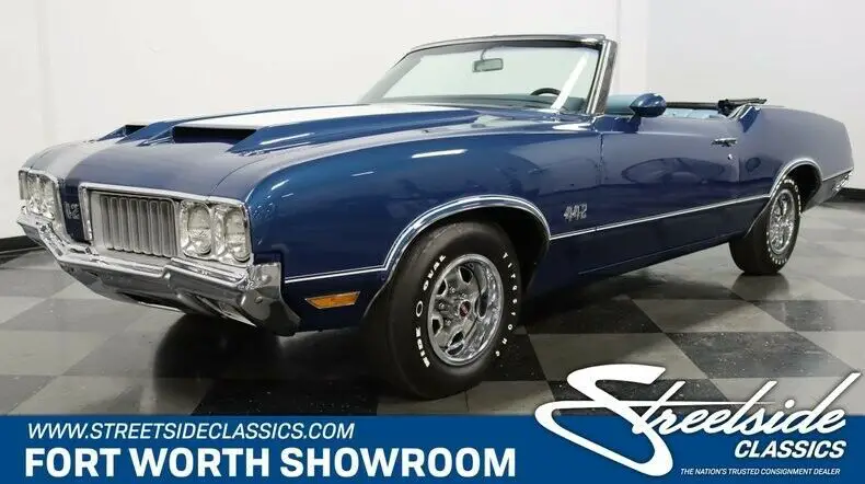 exemplary 442! certified numbers matching throughout! auto, a/c, correct colors!