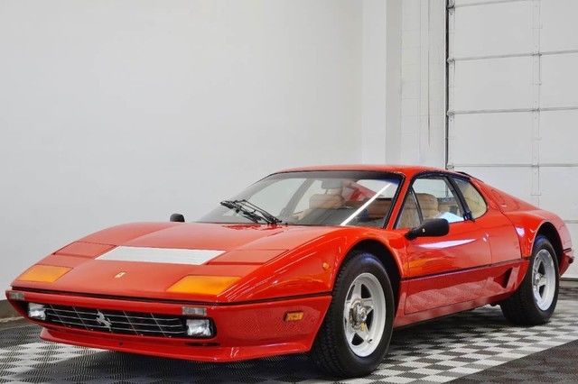 84 ferrari 512bbi in rosso corsa 5 speed 15,700 miles