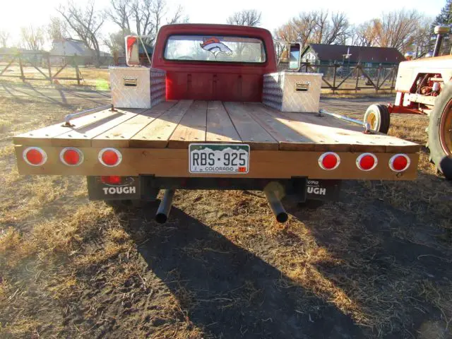 '70 ford f-350 single cab flatbed dually truck