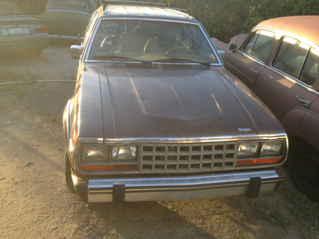 1985 amc eagle 4x4 wagon, complete california car needs tlc, no reserve