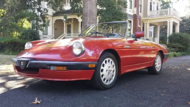 86 alfa quadrifoglio spider