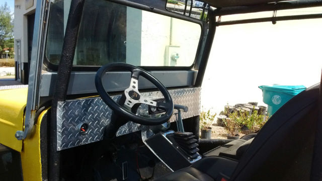 1958 jeep willys with 350 goodwrench motor