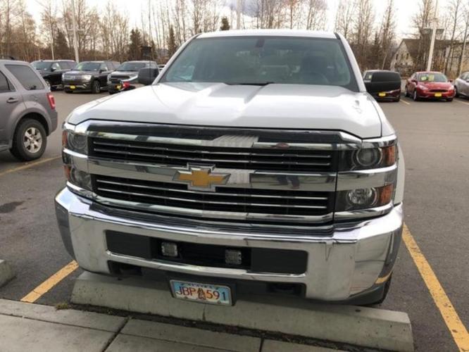 2015 chevrolet silverado 2500hd work truck 4x4 work truck 4dr crew cab sb for sale in anchorage, alaska