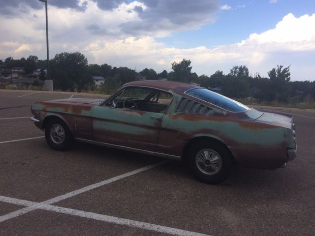 1966 ford mustang fastback, 2+2, 289 eng. / auto, as found condition, c code
