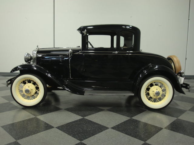 very solid model a, rumble seat, 200 ci i4, 3-speed, stock, runs & drives great!