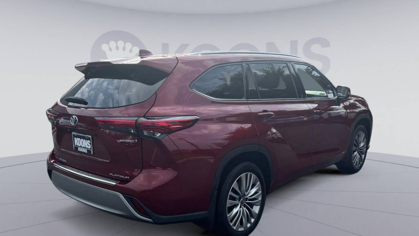 2021 toyota highlander hybrid platinum