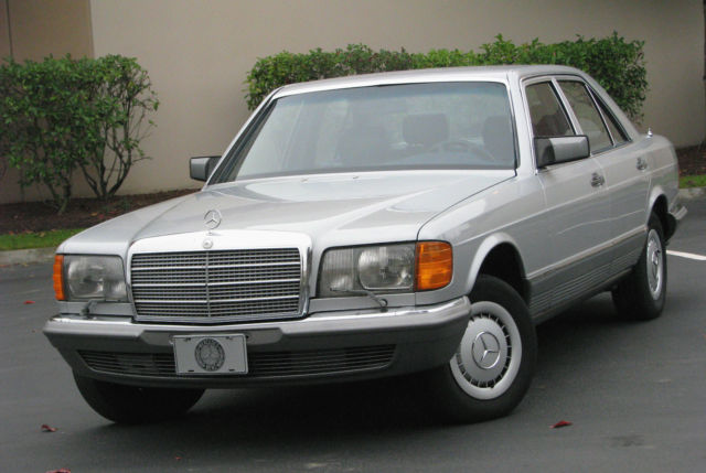 1982 mercedes 280se - rare euro-model, great original condition, buy and drive!