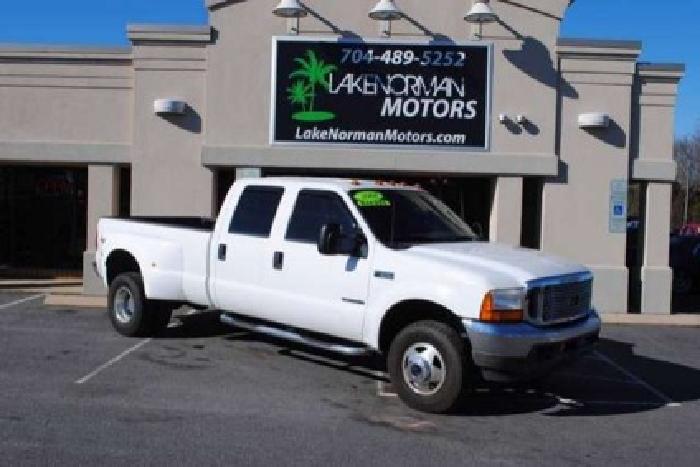 2001 ford super duty f-350 drw xlt**7.3l power stroke**4x4**supercrew**8' bed in denver, nc