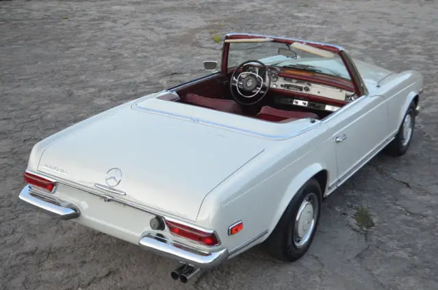 beautiful 37589 actual mile two owner pagoda top 280 sl automatic factory a/c
