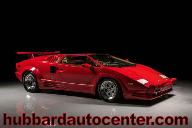 1989 lamborghini countach, 25th anniversary, only 5,484 miles, immaculate!