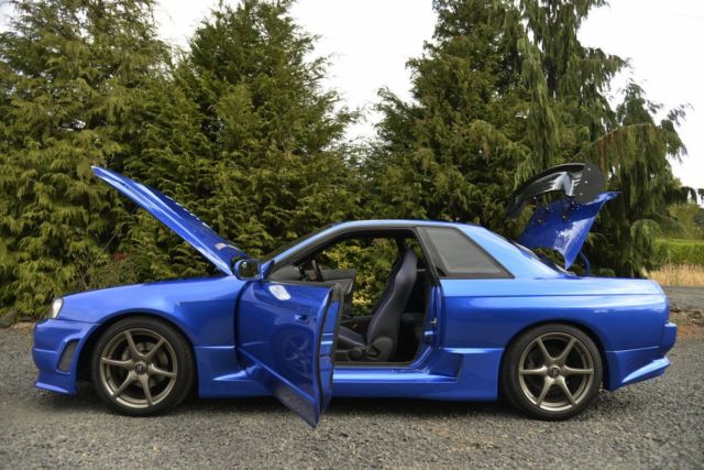 1990 nissan skyline gtr r32 twin turbo awd r34 rb26 low miles