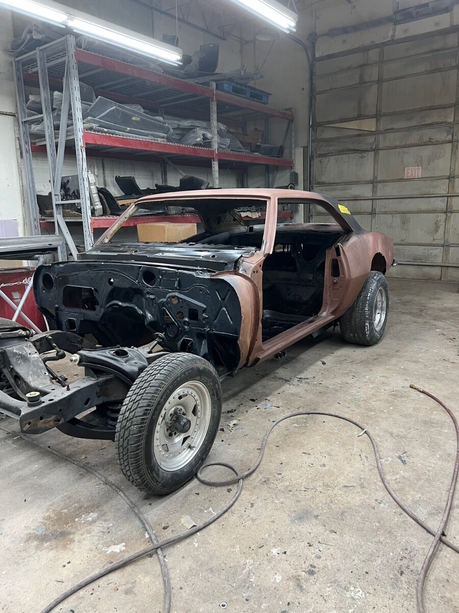 1968 chevrolet camaro project car no reserve