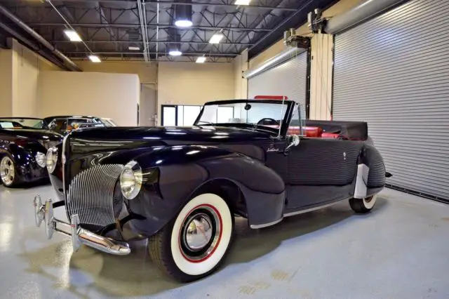 1941 lincoln continental zephyr cabriolet resto gorgeous thousands invested