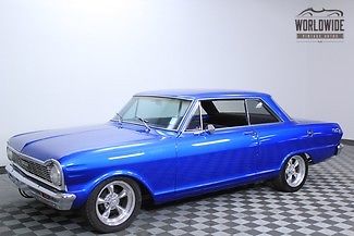 1965 chevrolet nova street rod. restored. 383 v8. restomod. fast.!