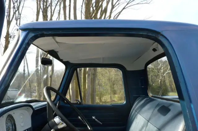 1961 ford f-100 base standard cab pickup 2-door 3.6l - 3 speed on column,31,000