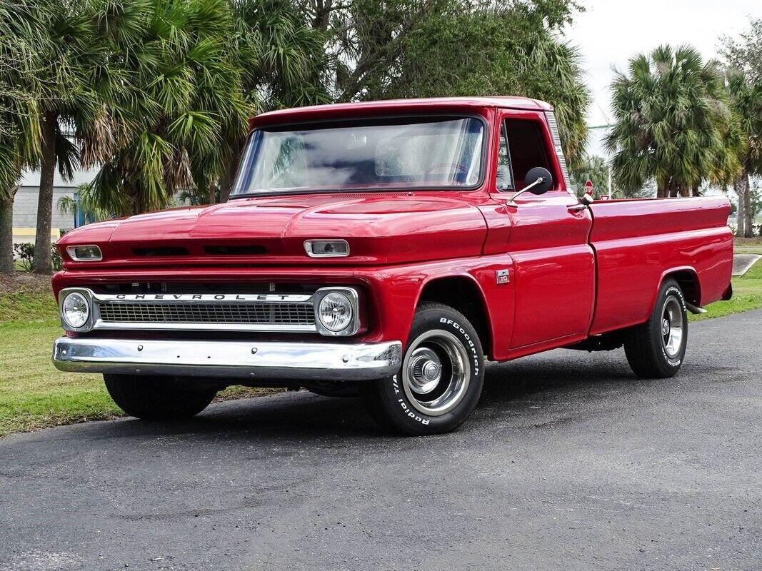 1966 chevrolet c 10 custom great truck with a lot of options 36962 miles