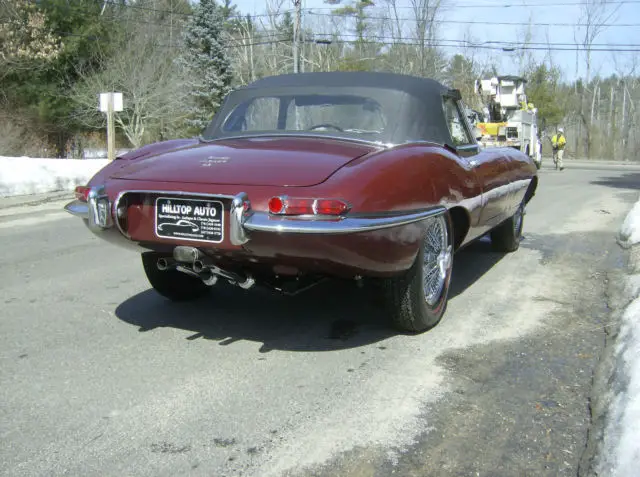 jaguar 1967 series i, 4.2 liter e-type roadster