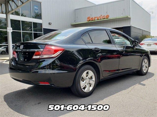 used 2013 honda civic lx sedan little rock, ar 72210 for sale in little rock, arkansas