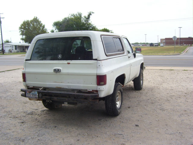 1989 chevrolet blazer scottsdale sport utility 2-door 5.7l