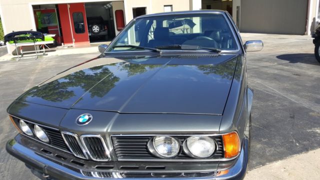 1984 bmw 635csi euro high compression engine, dog leg 5 speed