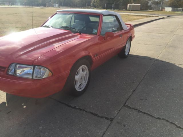 1992 ford mustang lx 5.0 summer special 5-speed clean new leather carpet
