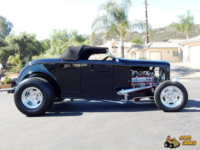 1932 ford b2 roadster traditional style steel hot rod 350 v8 383 375hp ford 9"