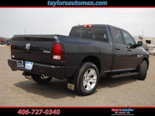 used 2013 ram 1500 4x4 quad cab sport great falls, mt 59405 for sale in great falls, montana