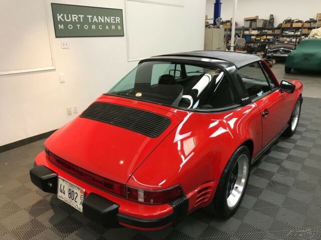 1977 porsche 911 s targa. guards red with black. rust free, excellent driver