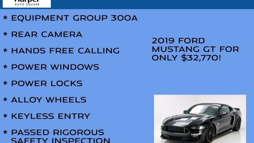 2019 ford mustang gt