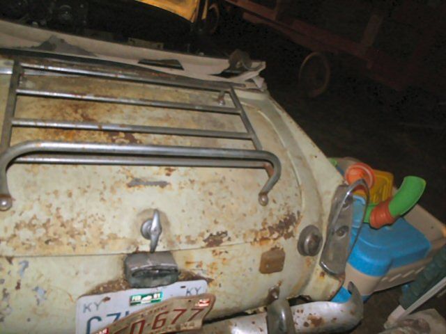relist due to fraudulant buyer 1968 yellow austin healey sprite conv. & hard top