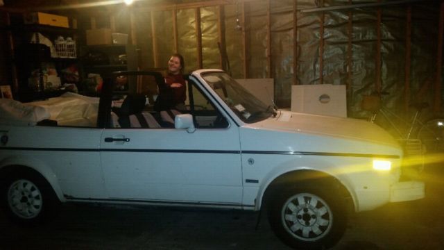 1984 vw rabbit convertible/wolfsburg edition