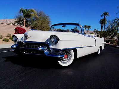 no reserve 1955 cadillac eldorado convertible 331 dual quad batwing 14658 miles