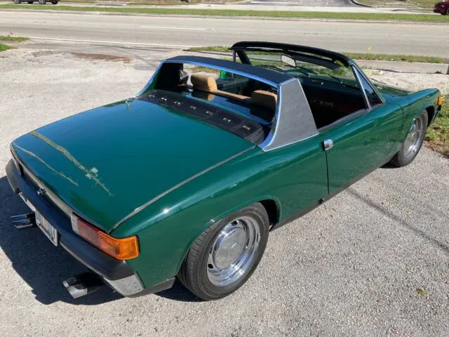 1971 porsche 914 1.8 sportscar green rwd manual targa