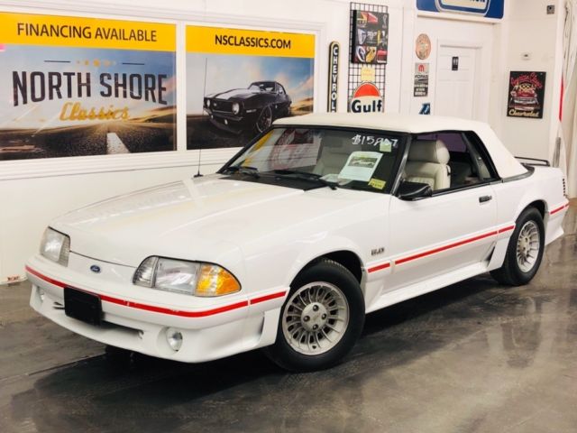 ford mustang white with 17,800 miles, for sale!
