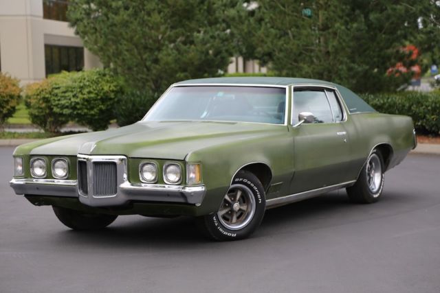 1970 pontiac grand prix model j - factory pontiac 400 v8 + buckets + console
