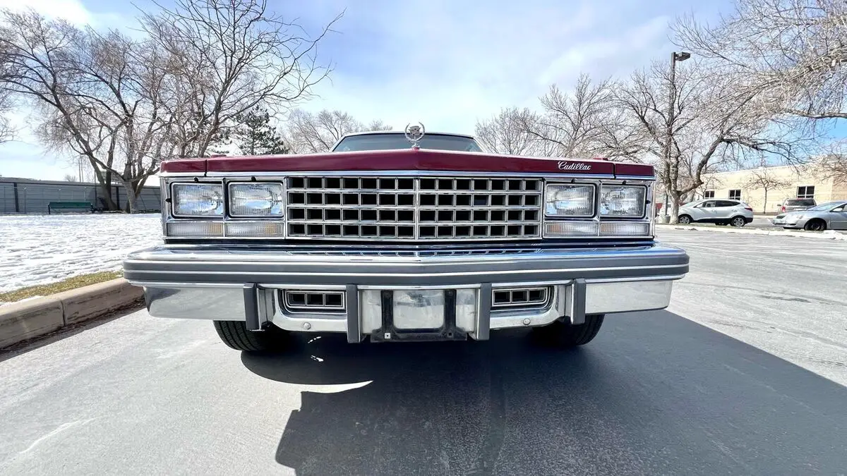 1976 cadillac seville 5.7 d coupe red rwd automatic seville