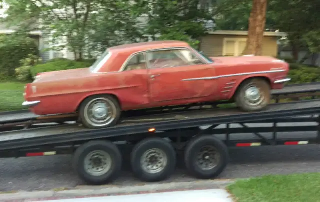 !!!!barn find!!!! 1963 pontiac tempest, 326, auto. california black tag car