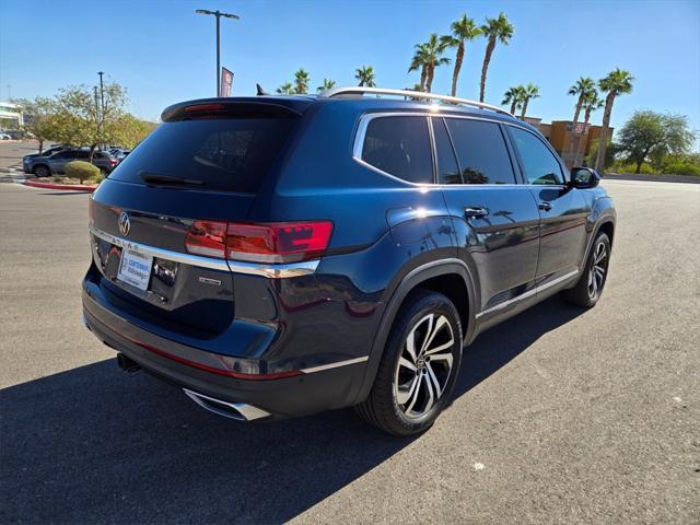 2021 volkswagen atlas 3.6l sel premium