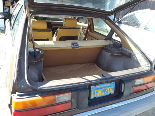 1982 honda accord lx, brown