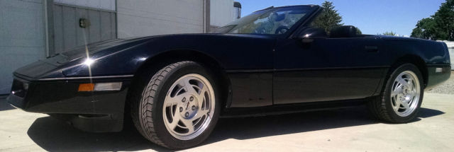 1990 chevrolet corvette roadster convertible 6-speed