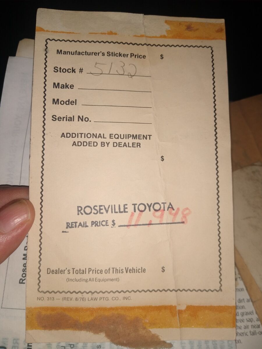1981 toyota rn48 deluxe 4x4 pickup